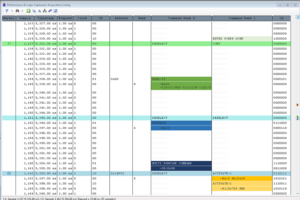 MA5100 LPDDR5 Command Listing Example